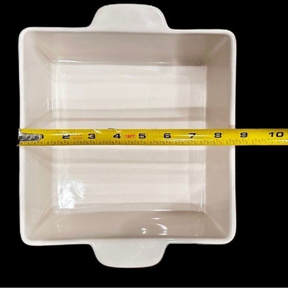 Rae Dunn Sketch BEAT Whisk Square Baking Dish - Picture 9 of 14